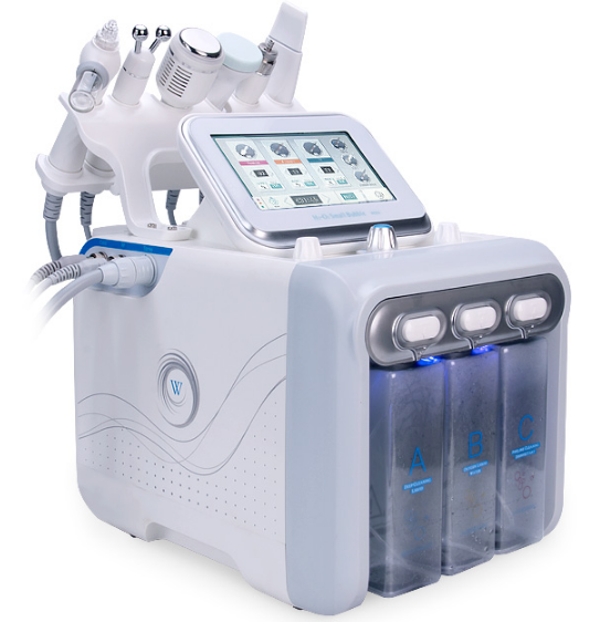 6 in 1 Hydra Oxygen Water Jet Facial Hydro Peel Skin Rejuvenation Beauty Machine