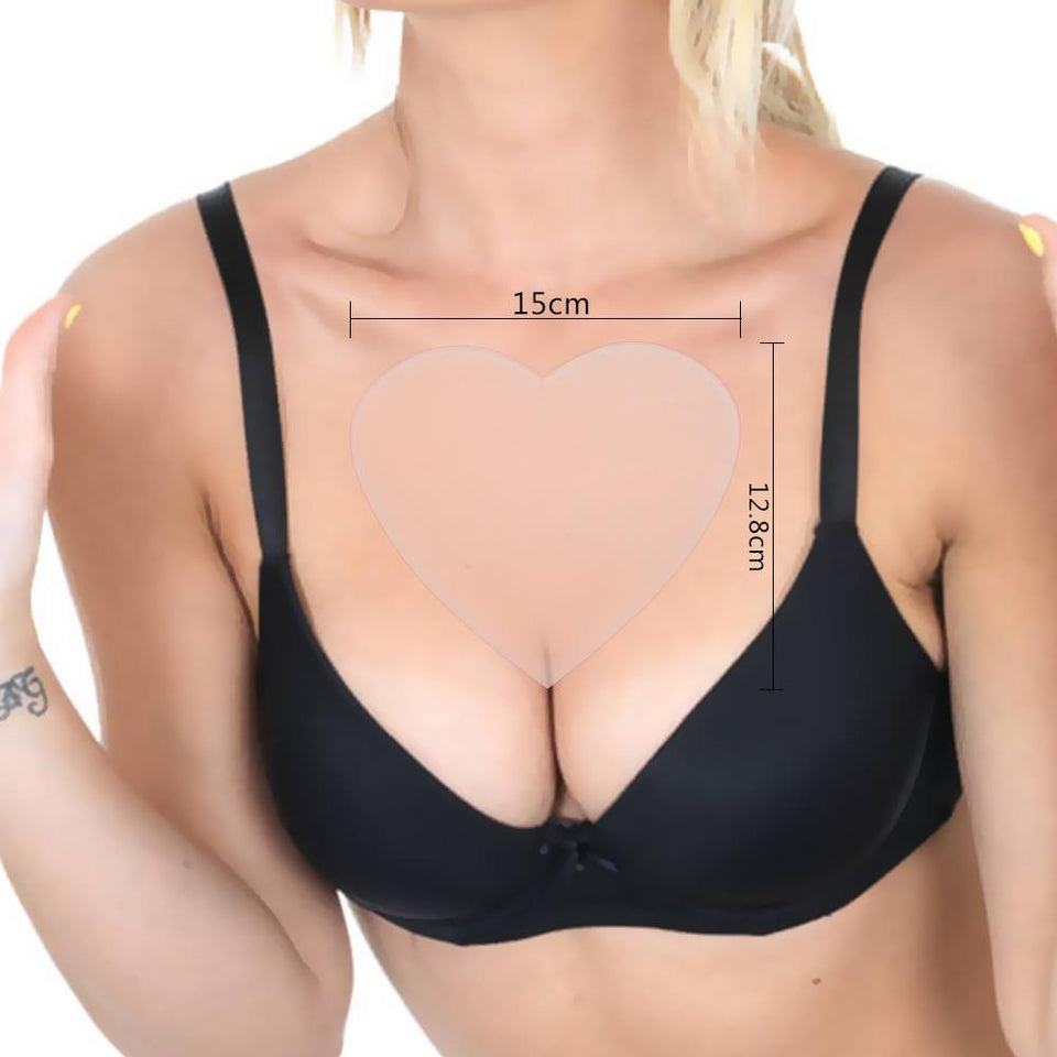 1 Pcs Reusable Medical Grade Silicon Chest Pads Wrinkle Prevention