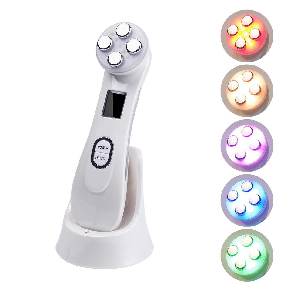 5 in 1 RF EMS LED Photon Mesotherapy Electroporation Skin Tightening Device