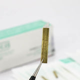 100 pcs PCD 12 Pin Permanent Makeup Eyebrow Tatoo Blade Microblading Needles