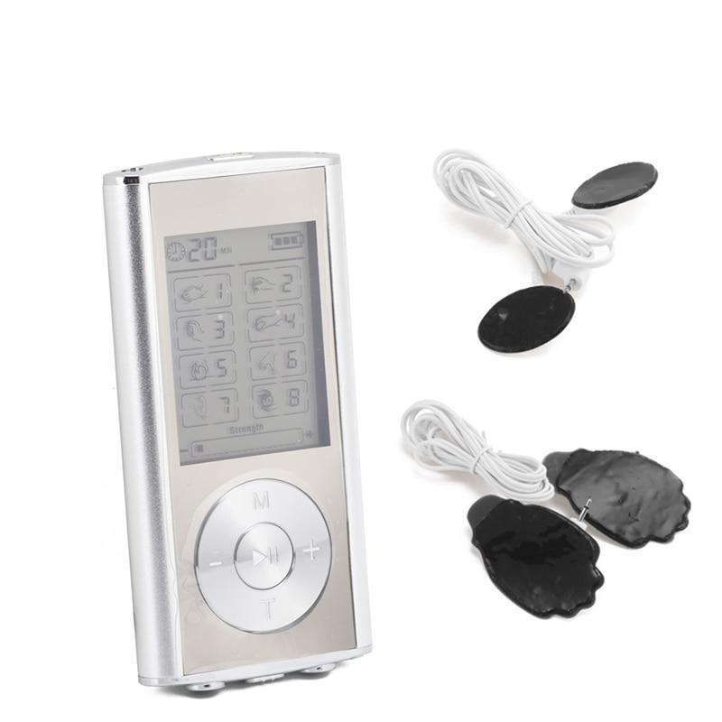 TENS Unit 8 Modes Body Digital Impulse Massager Digital Meridian Acupuncture Muscle Relax Pain Relief