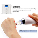 Vacuum Blackhead Acne Pimple Suction Machine with 4 Heads and Diamond Dermabrasion