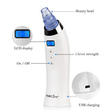 Vacuum Blackhead Acne Pimple Suction Machine with 4 Heads and Diamond Dermabrasion