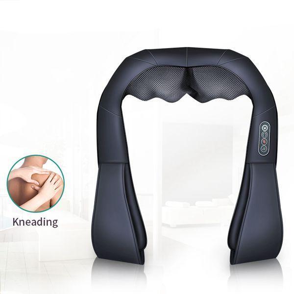 U Shape Quad-Action Shiatsu Kneading Neck And Shoulder Massager