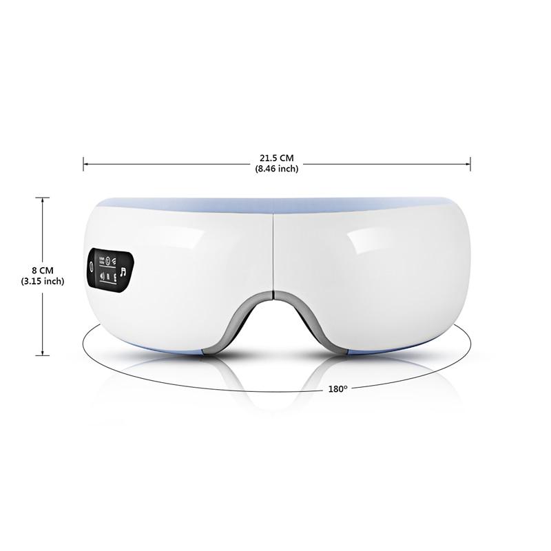 Wireless Far Infrared Heating Air Pressure Eye Massager for Dry Eye Relax Eyesight Care Stress Fatigue Relief