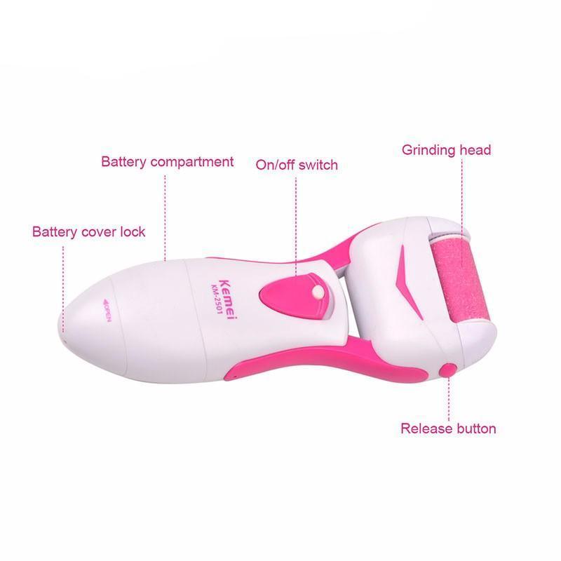 Electric Feet Dead Skin Removal Foot Exfoliator Heel Cuticles Remover