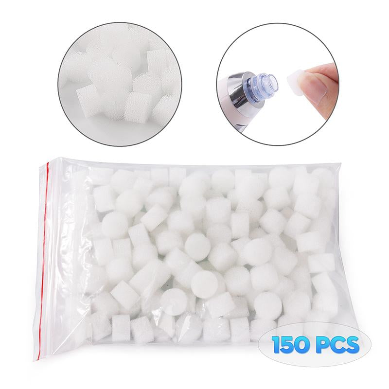 150 Pcs 12mm Replacement Filter Sponge For Vacuum Blackhead Removal Machine