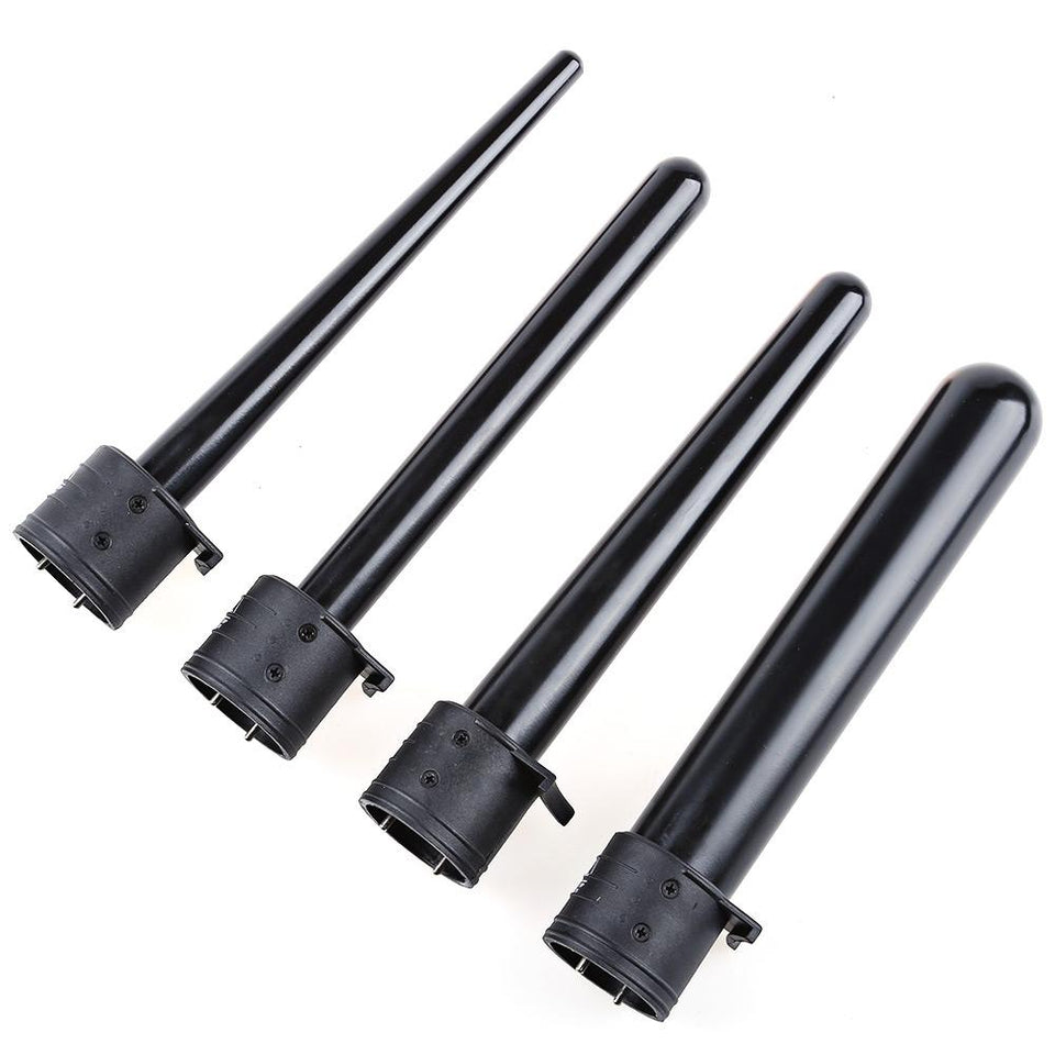Pro 5 Part Interchangeable Hair Curling Iron Multi-size Roller Styling Set