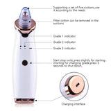 4 Heads and 3 Levels Vacuum Blackhead Remover Suction Machine