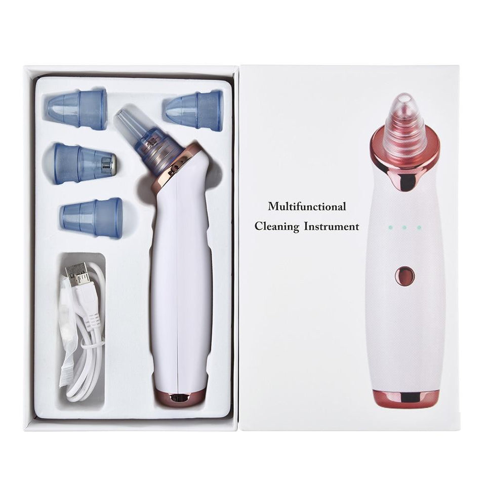 4 Heads and 3 Levels Vacuum Blackhead Remover Suction Machine