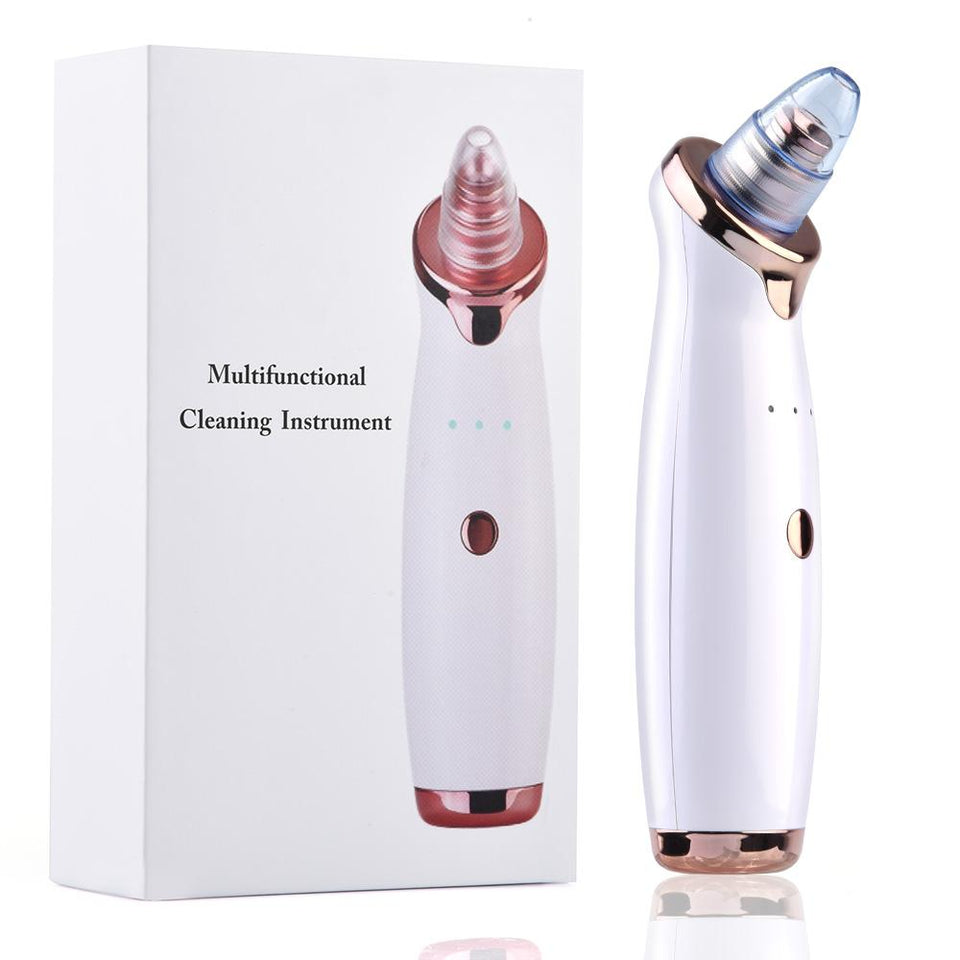 4 Heads and 3 Levels Vacuum Blackhead Remover Suction Machine