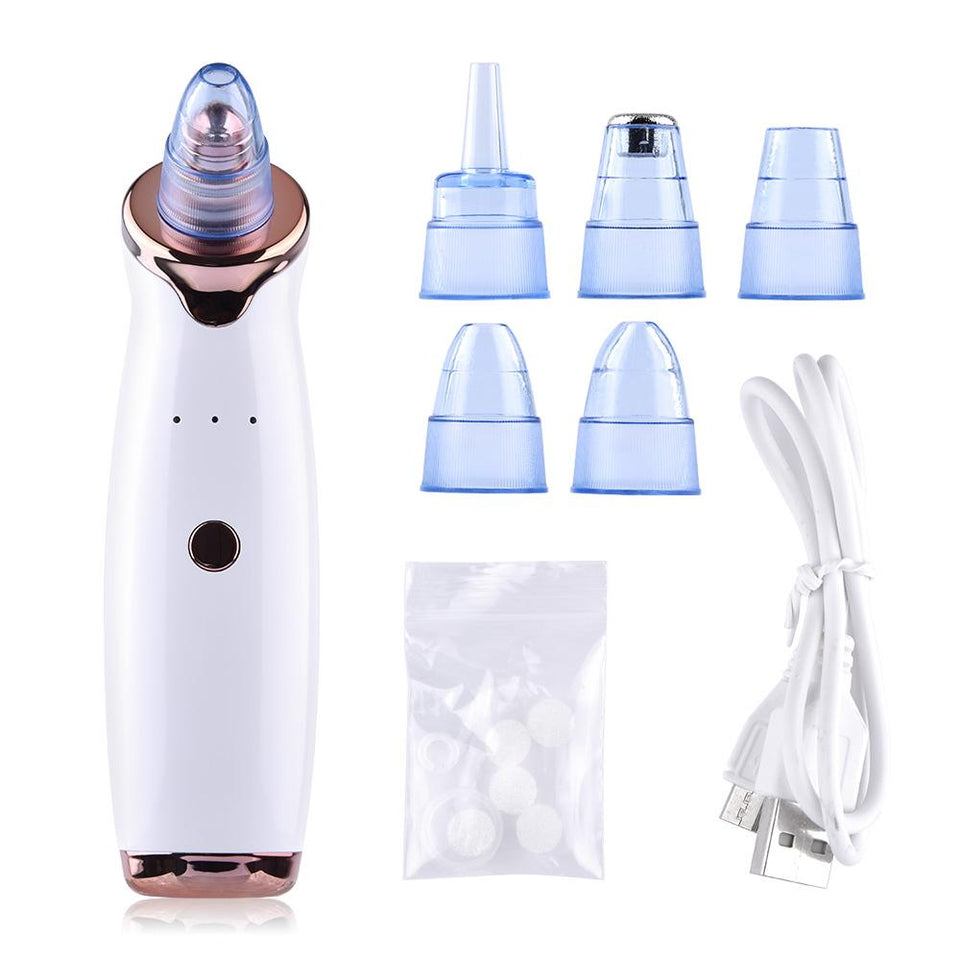 4 Heads and 3 Levels Vacuum Blackhead Remover Suction Machine