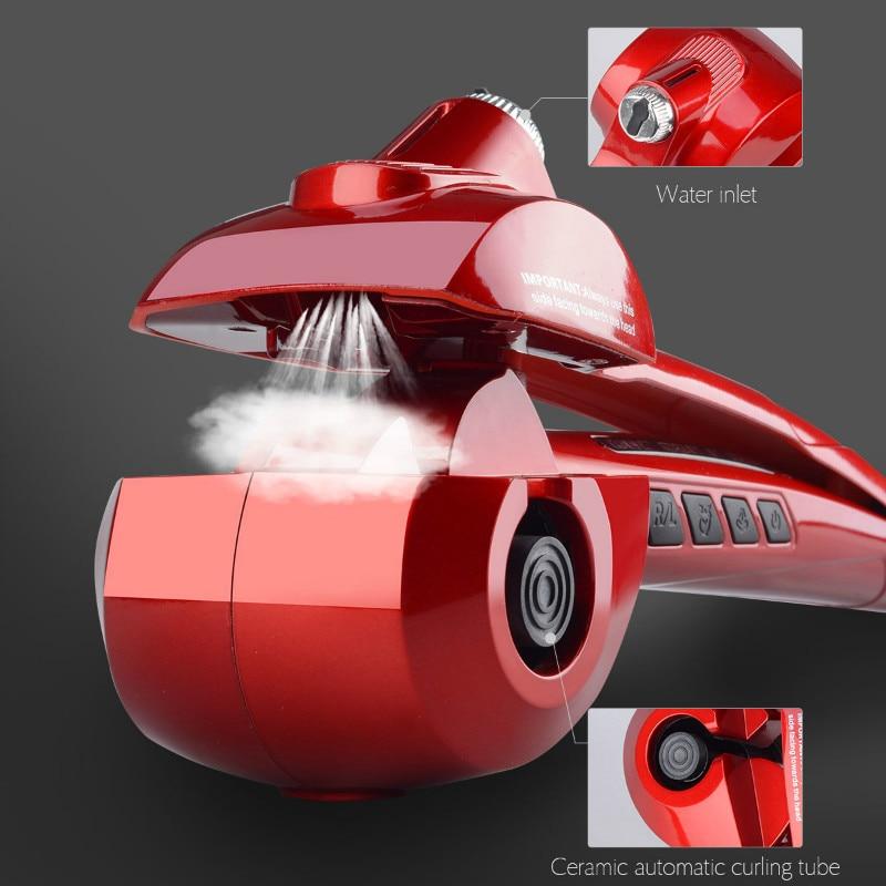 Wet and Dry Use Digital Automatic Curling Iron