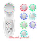 7 Color LED Photon Ultrasonic 3Mhz Facial Lifting Skin Care Massager