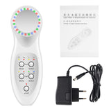 7 Color LED Photon Ultrasonic 3Mhz Facial Lifting Skin Care Massager