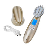 Laser Hair Massager Comb RF EMS LED Hair Regrowth Brush