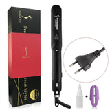 Professional Argan Oil 450℉ Steam Hair Straightener Flat Iron Hair Care Styling Tool
