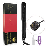 Professional Argan Oil 450℉ Steam Hair Straightener Flat Iron Hair Care Styling Tool