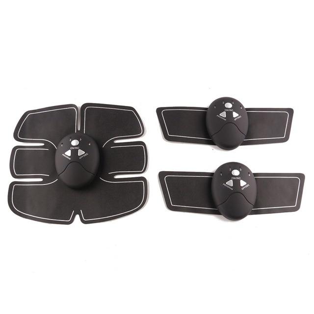 Smart EMS Abdominal Wireless Muscle Trainer Fitness Massage-Black