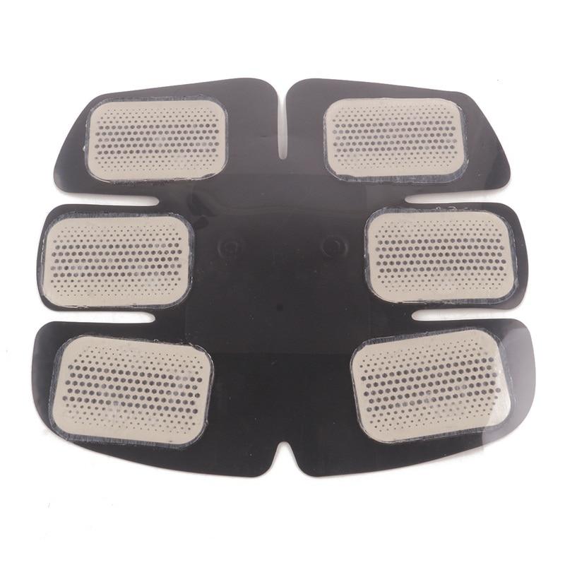 Smart EMS Abdominal Wireless Muscle Trainer Fitness Massage-Black
