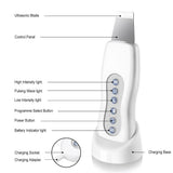 Ultrasonic Vibration Face Pore Clean Skin Scrubber Beauty Device