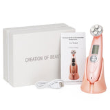 Multifunction Rechargeable RF & Electroporation Beauty Device for Face Skin Tightening