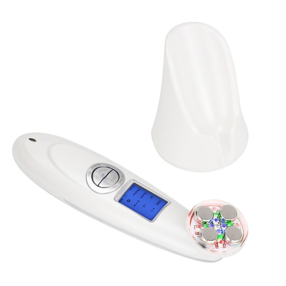 Multifunction Rechargeable RF & Electroporation Beauty Device for Face Skin Tightening