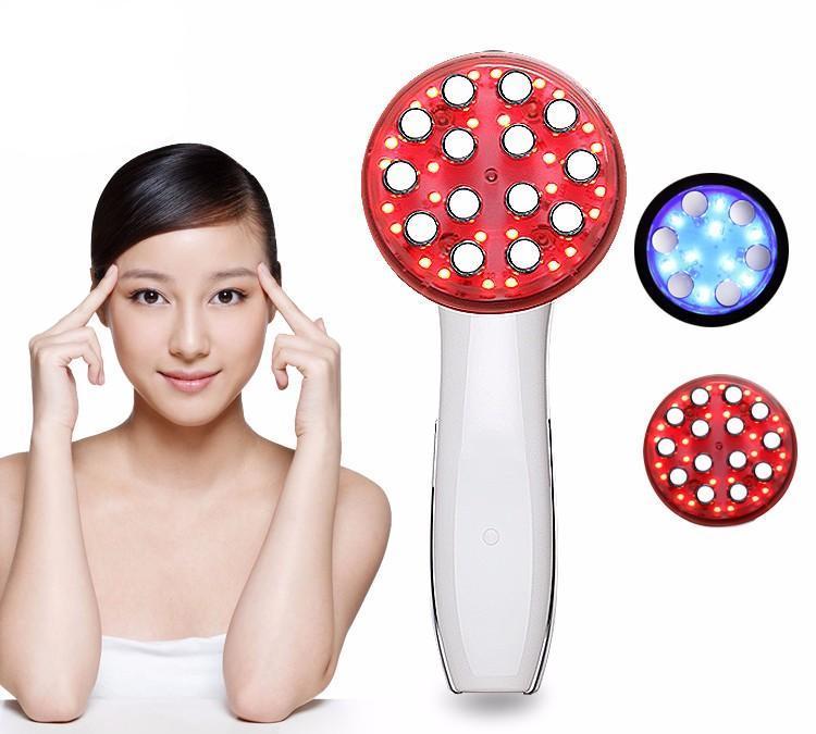 4 in 1 RF LED Electroporation Mesotherapy Microcurrents Face Skin Lifting Machine