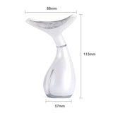 Ms.W 3 Color LED Light Neck Care Vibration Anti Aging Massager