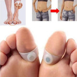 1 Pair Magnetic Toe Ring Slimming Health Foot Massage Ring