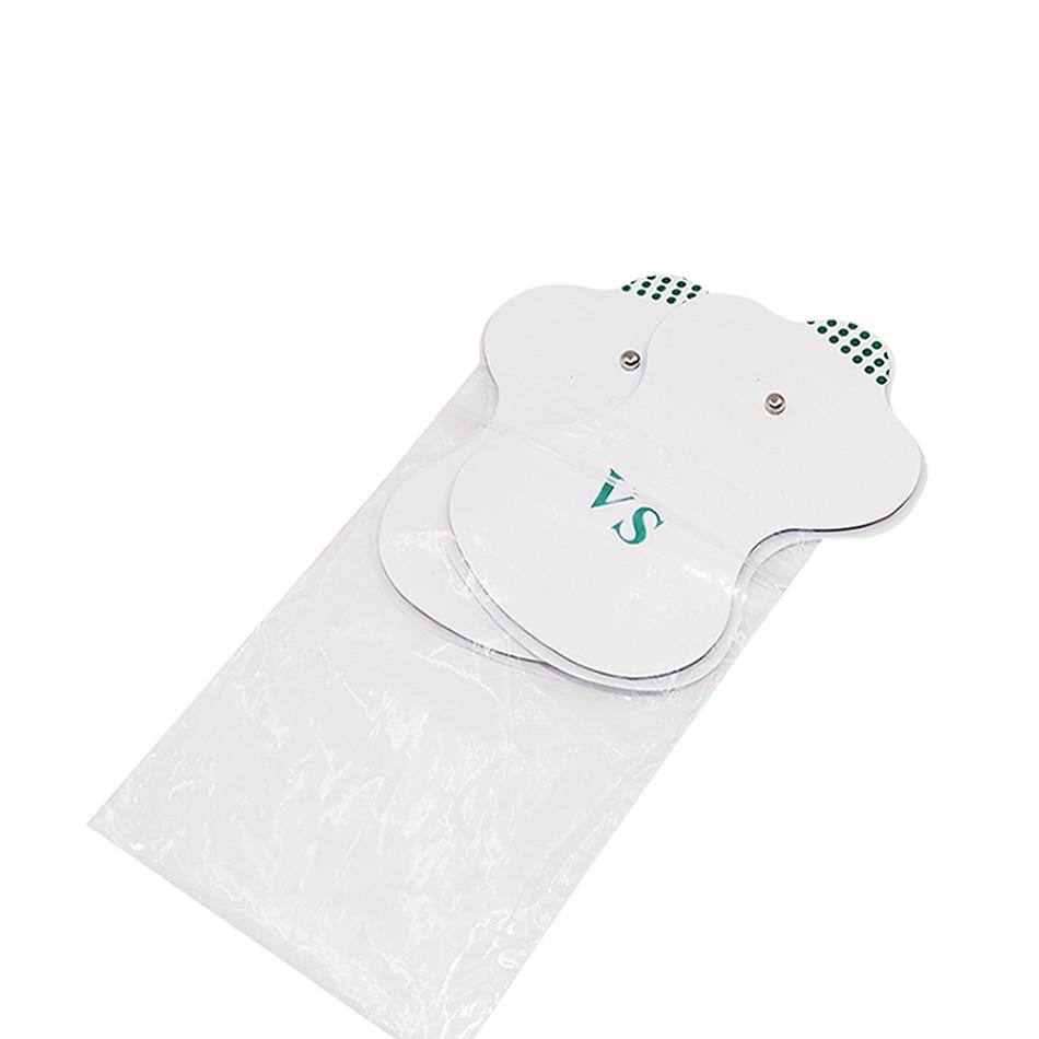 20 Pcs White Electrode Pads For Electric Tens Acupuncture Digital Therapy Machine