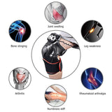 Knee Magnetic Vibration Heating Joint Physiotherapy Massager