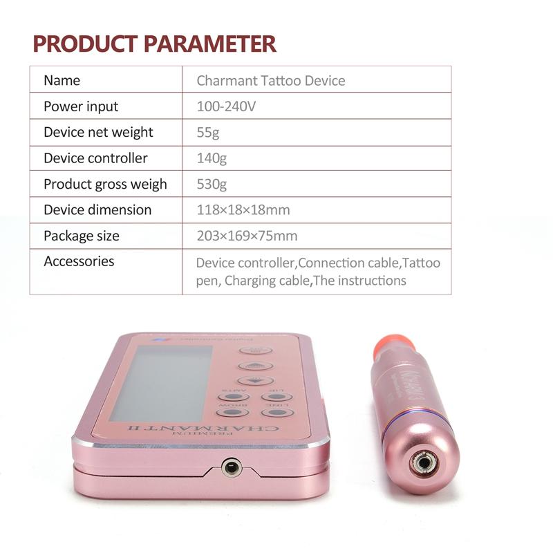 Charmant Eyebrow Tattoo Kit Lip Eye Liner Microblading Needle Pen