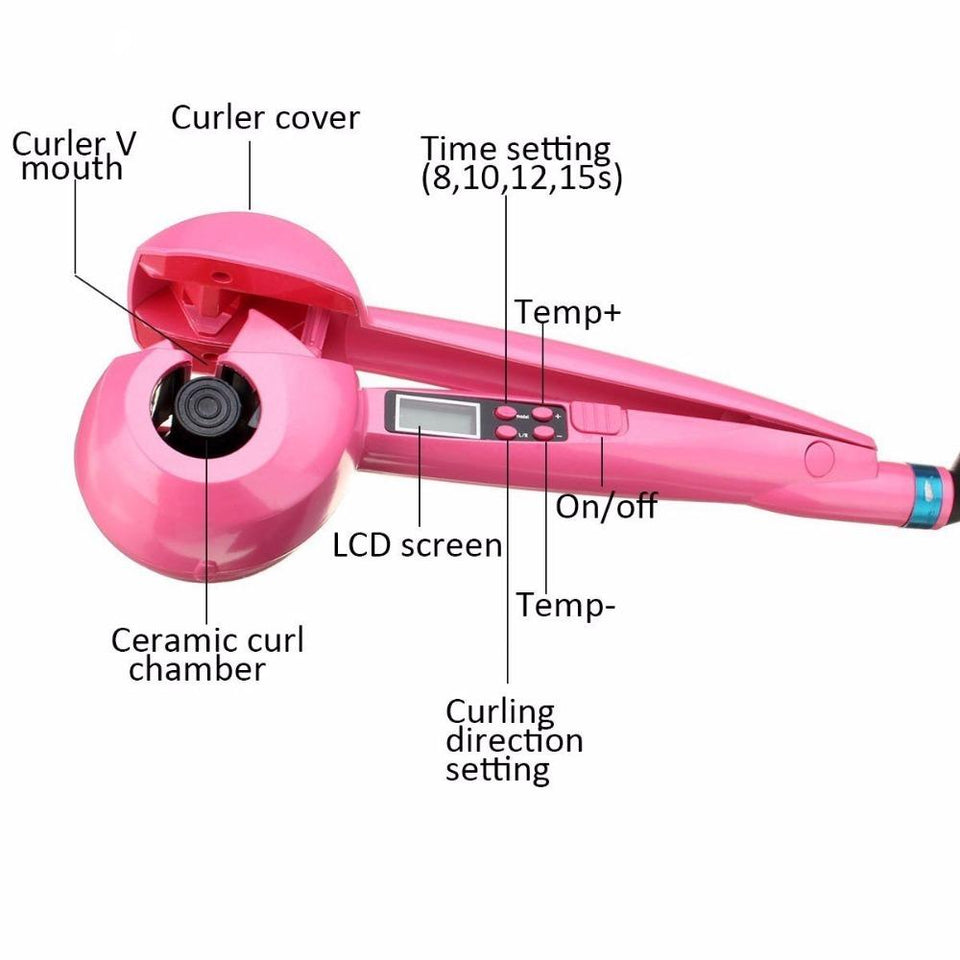 Magic Wave Automatic Hair Curling Iron Hair Curls Treatment