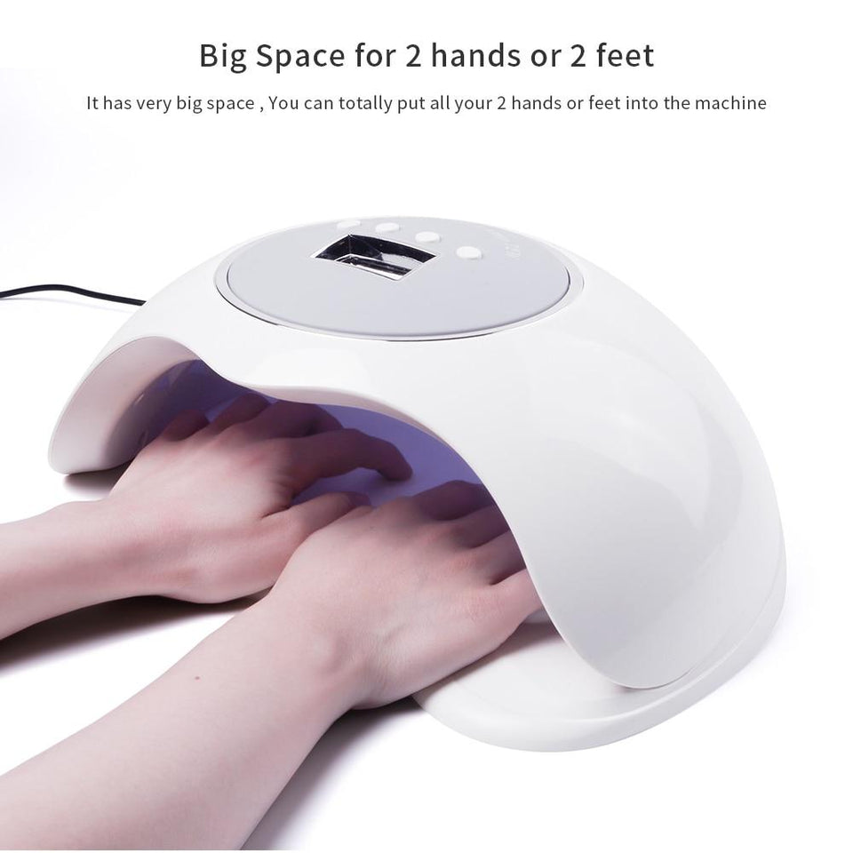 72w Led UV Lamp Nail Dryer Nail Gel Polish Curing Machine Tool