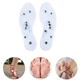 Magnetic Therapy Foot Insole Transparent Silicone Foot Massager