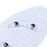 Magnetic Therapy Foot Insole Transparent Silicone Foot Massager