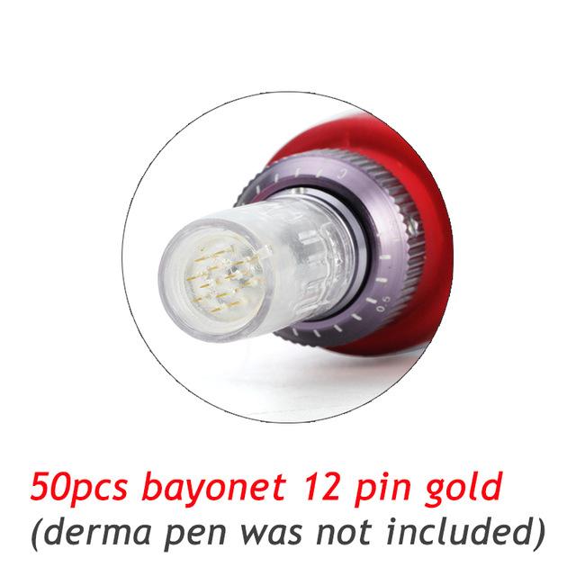 50pcs/lot Micro Needle 9 pin / 12 pin / 36 pin / nano Cartridge Replacement for Derma Pen