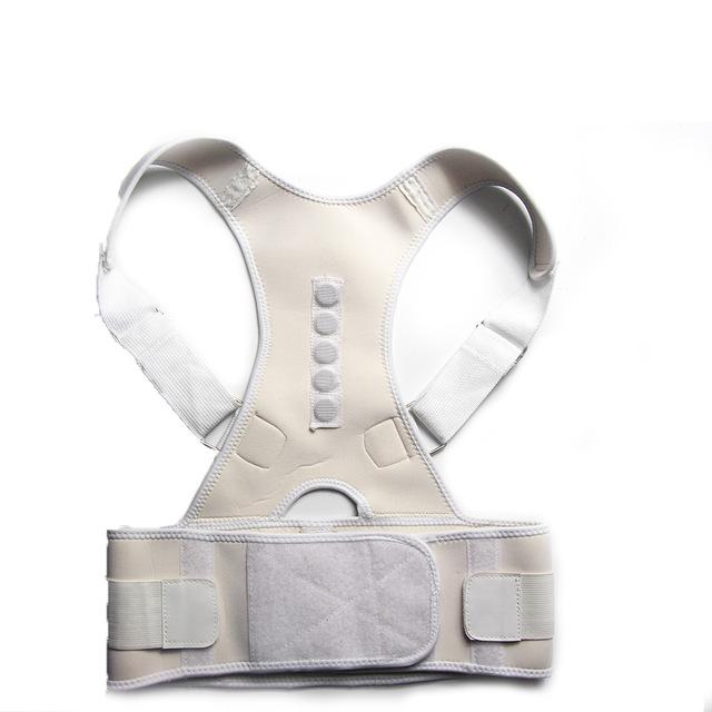 Adjustable Magnetic Posture Corrector Corset Back Brace Lumbar Support Corrector