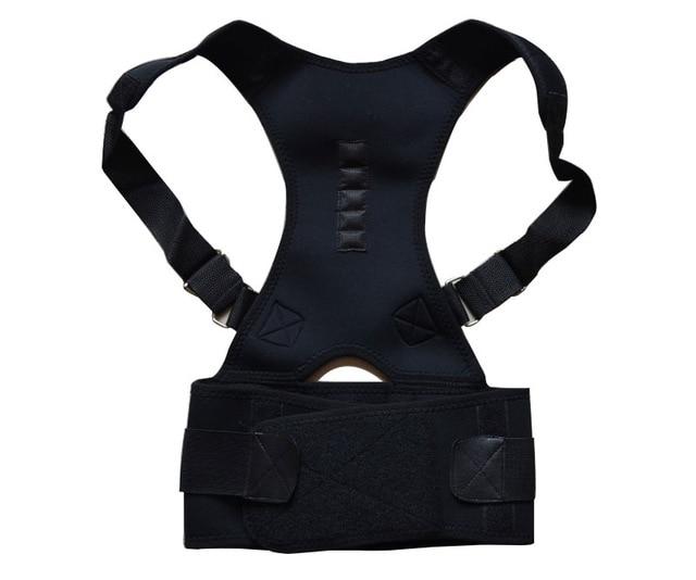 Adjustable Magnetic Posture Corrector Corset Back Brace Lumbar Support Corrector