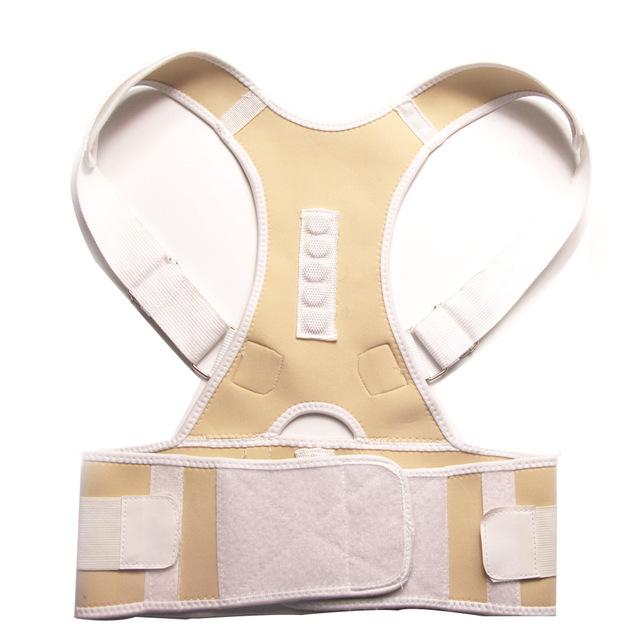 Adjustable Magnetic Posture Corrector Corset Back Brace Lumbar Support Corrector