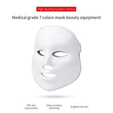 7 Colors Light Photon LED Facial Mask for Skin Rejuvenation Wrinkle Acne Removal