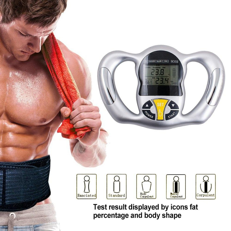 Digital Body Health Monitor Fat Mass Analyzer Machine