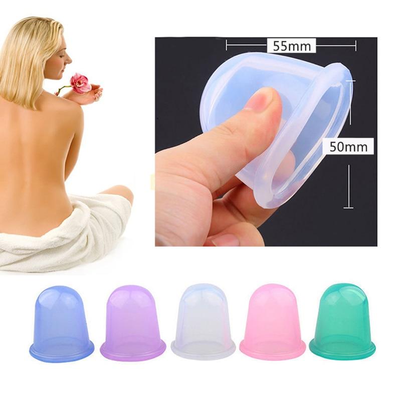 Anti Cellulite Weight Loss Vacuum Silicone Cupping Cups