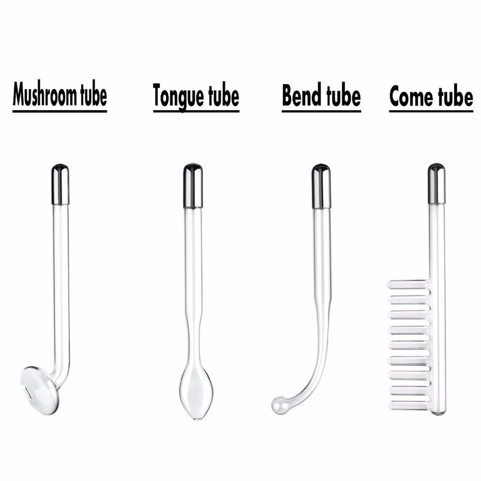 4 in 1 Portable High Frequency Facial Wand Wrinkle/ Spot/ Acne/ Mole Eraser
