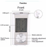 TENS Unit 8 Modes Body Digital Impulse Massager Digital Meridian Acupuncture Muscle Relax Pain Relief