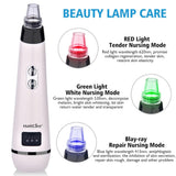 5 Levels 5 Heads Vacuum Blackhead Acne Removal Suction Machine with Led Light