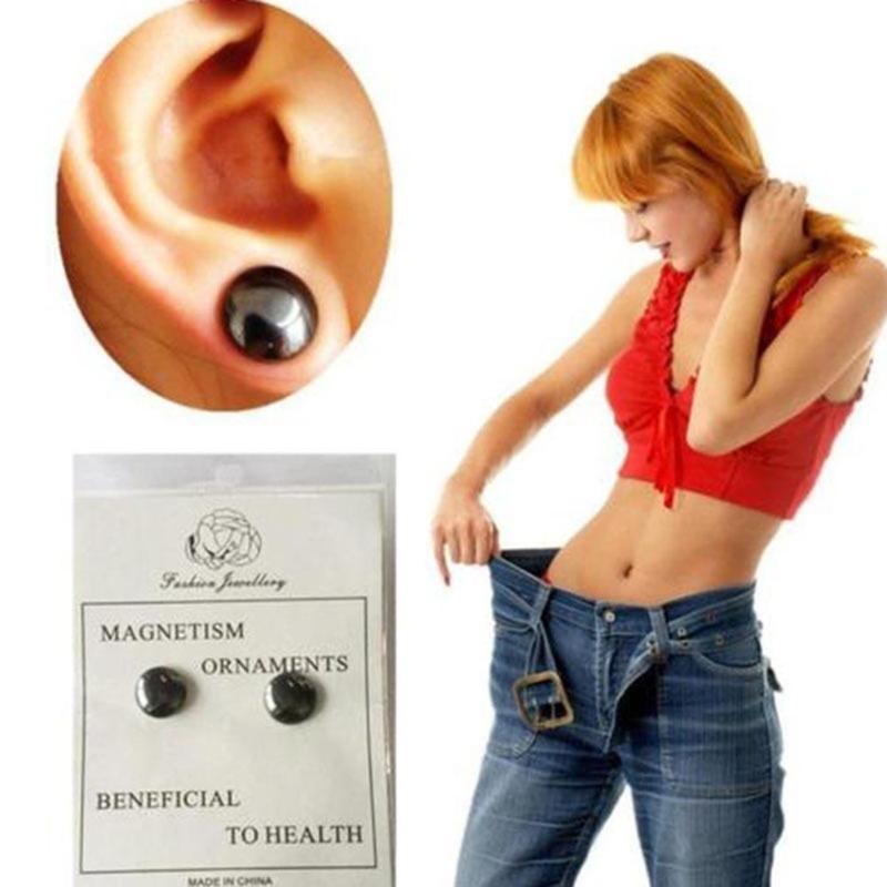 1 Pair Bio Magnetic Acupoint Healthy Earring