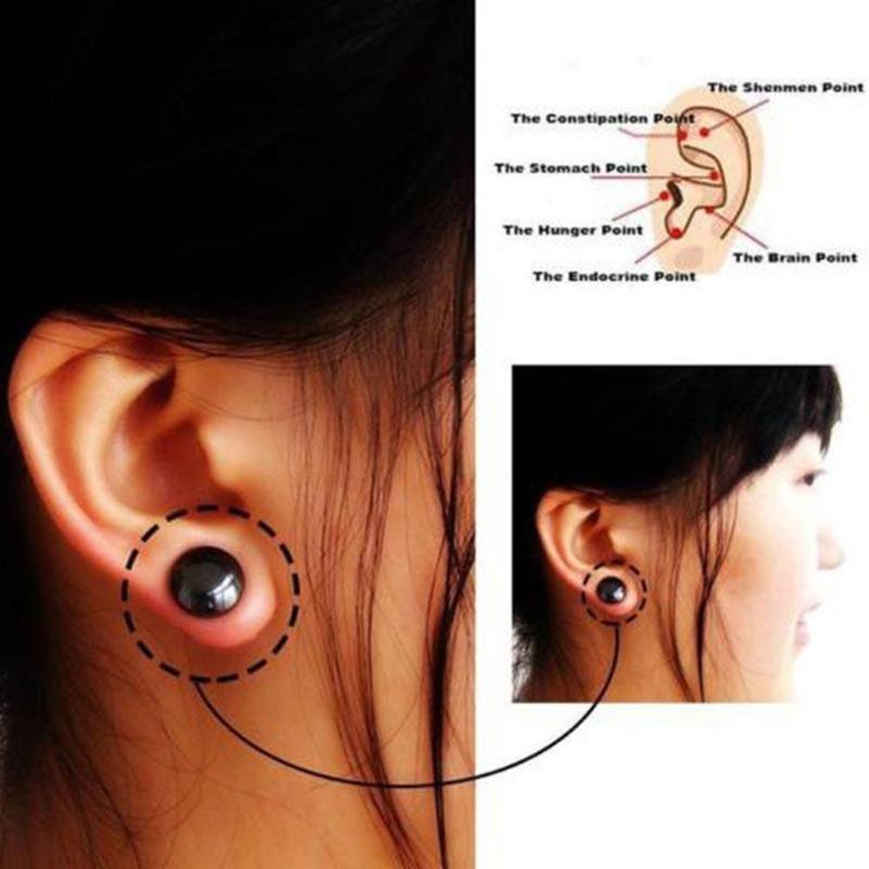 1 Pair Bio Magnetic Acupoint Healthy Earring