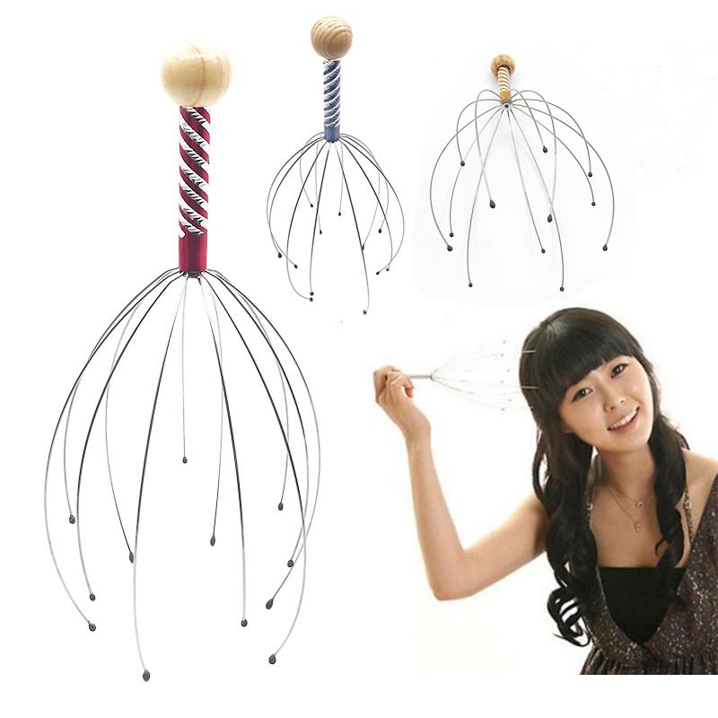 Octopus Head Scalp Neck Stress Release Massager